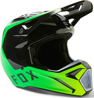 FOX V1 Dpth Casco Motocross,  nero,  dimensione L