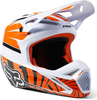 FOX V1 Goat Casco Motocross,  arancione,  dimensione S