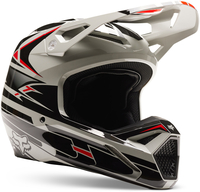 FOX V1 GOAT Strafer Mips Casco Motocross Giovanile,  nero-grigio,  dimensione S