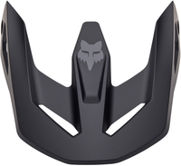 FOX V1 Matte Black Casco Giovanile Peak,  nero