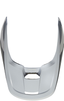 FOX V1 Plaic Picco del casco,  bianco,  dimensione 3XL per uomo