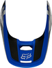 FOX V1 REVN Picco del casco,  blu,  dimensione L per uomo