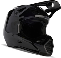 FOX V1 Solid Casco Motocross,  nero,  dimensione M