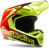 FOX V1 Statk Mips Casco Motocross Giovanile,  rosso-giallo,  dimensione S