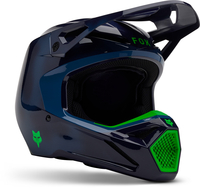 FOX V1 Taunt MIPS Casco da motocross,  blu,  dimensione S per uomo