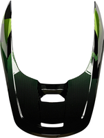 FOX V1 Tayzer Picco del casco,  nero,  dimensione M per uomo