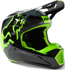 FOX V1 Xpozr Casco Motocross Giovanile,  nero-grigio,  dimensione S