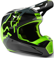 FOX V1 Xpozr Casco Motocross Giovanile,  nero-grigio,  dimensione S