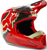 FOX V1 Xpozr Casco Motocross,  rosso,  dimensione M