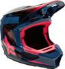 FOX V2 Dier Casco motocross,  rosa-blu,  dimensione XS