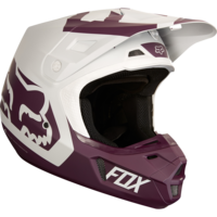 FOX V2 Preme Casco Motocross,  nero-bianco,  dimensione 2XL