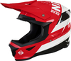 Freegun XP4 Load Casco motocross,  nero-bianco-rosso,  dimensione XL