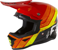 Freegun XP4 Stripes Casco Motocross per bambini,  rosso,  dimensione S