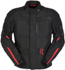 Furygan Explorer Giacca tessile moto,  nero-rosso,  dimensione M per uomo