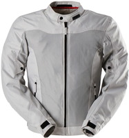 Furygan Mistral Evo 3 Giacca tessile moto,  grigio-bianco,  dimensione L per uomo
