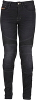 Furygan Purdey Jeans da moto donna,  nero,  dimensione 36 per donne