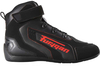 Furygan V4 Easy D3O Vented Scarpe da moto,  nero-rosso,  dimensione 44 per uomo