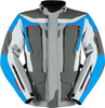 Furygan Voyager 3C Giacca tessile moto,  grigio-blu,  dimensione S per uomo