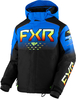 FXR Helium 2023 Giacca da motoslitta giovanile,  nero-blu,  dimensione 40