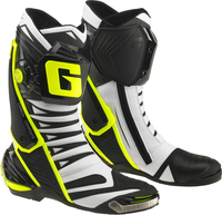 Gaerne GP1 Evo Stivali moto,  nero-bianco-giallo,  dimensione 42