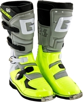Gaerne GX-J Bambini Motocross Stivali,  grigio-giallo,  dimensione 36