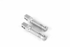 Gilles Yamaha Silver Silver TOOLING Sport Poggiapiedi Passeggero,  argento