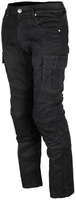 GMS Lizard Cargo Pantaloni tessili da moto,  nero,  dimensione 34 per uomo