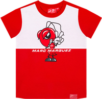 GP-Racing 93 Front Insertant T-Shirt per bambini,  bianco-rosso,  dimensione 10 - 11