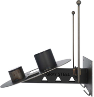 Gray Steel X7 Armadio Moto,  grigio