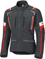 Held 4-Touring II impermeabile Giacca tessile moto,  nero-rosso,  dimensione 2XL per uomo