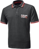 Held Bikers Camicia di Polo,  nero-rosso,  dimensione S