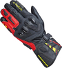 Held Evo-Thrux 3 Guanti da motocicletta,  nero-bianco-rosso,  dimensione M L per uomo
