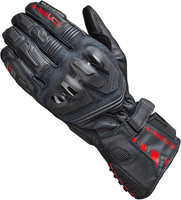 Held Evo-Thrux 3 Guanti da motociclista femminile,  nero-rosso,  dimensione S per donne