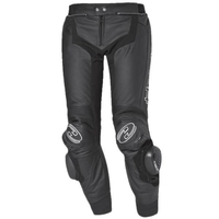 Held Grind Pantaloni in pelle moto,  nero,  dimensione 46 48