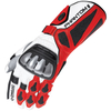 Held Phantom II Guanti moto,  bianco-rosso,  dimensione XS per uomo