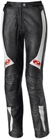 Held Sarana Pantaloni in pelle moto da donna,  nero-bianco,  dimensione M per donne