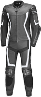 Held Street-Rocket Pro Tuta in pelle da moto a 2 pezzi,  nero-bianco,  dimensione 106