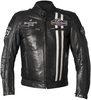 Helstons Indy Giacca in pelle motociclistica,  bianco-blu,  dimensione XL