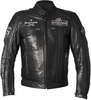 Helstons Indy Giacca in pelle motociclistica,  nero,  dimensione XL
