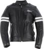 Helstons Jake Speed Giacca in pelle moto,  nero,  dimensione M per uomo