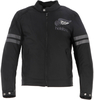 Helstons Jake Speed impermeabile Moto Tessile Giacca,  nero,  dimensione S per uomo