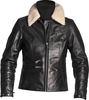 Helstons Jane Giacca donna in pelle moto,  nero,  dimensione M per donne