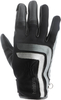 Helstons Jeff Guanti da moto,  nero-grigio-bianco,  dimensione XL per uomo
