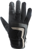 Helstons Jeff Guanti da moto,  nero-marrone,  dimensione XL per uomo