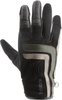 Helstons Jeff Guanti da moto,  nero-verde,  dimensione 4XL per uomo