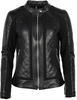 Helstons Kate Giacca donna moto in pelle,  nero,  dimensione XL per donne