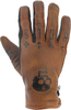Helstons Kustom Guanti moto invernali,  arancione-marrone,  dimensione 4XL per uomo
