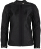 Helstons Lea Air Giacca tessile moto da donna,  nero,  dimensione XL per donne