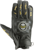 Helstons Logo Guanti da moto,  nero,  dimensione XL