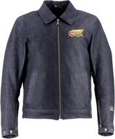 Helstons Mecanic Motul Edition Giacca tessile moto,  blu,  dimensione 4XL per uomo